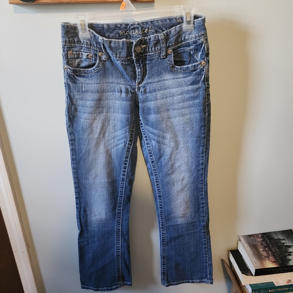 Maurcies jeans size 3/4 - Picture 1 of 2